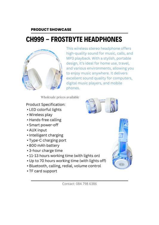 FrostByte Headphones (CH999)