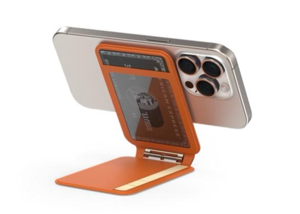 Mag-Flip wallet and stand